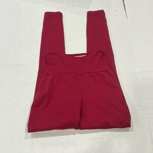 Bombshell Sportswear Red Leggings